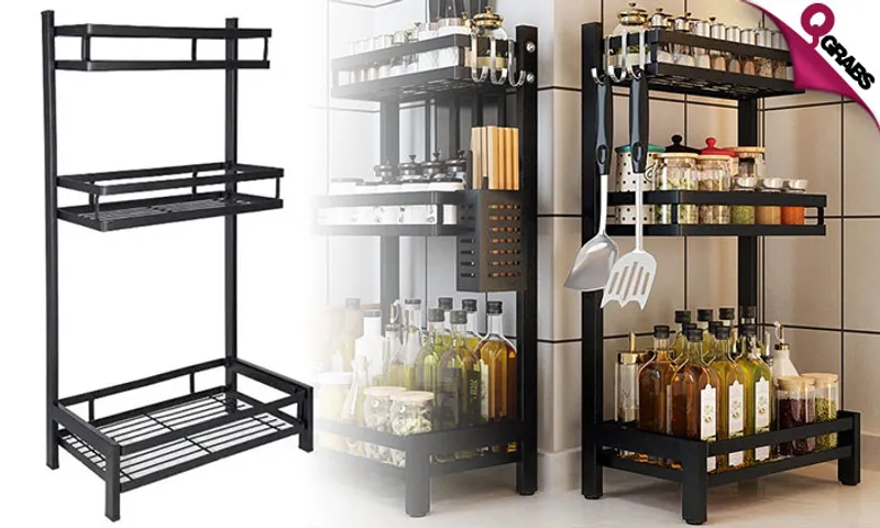 3-Layer DIY Storage Rack!